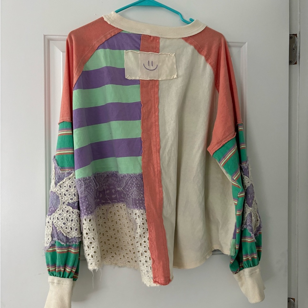 Colorful Patchwork Shirt - Picture 2 of 2